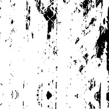 Grunge siyah beyaz desen. Monokrom parçacıkları soyut doku. Çatlakların, sürtünmelerin, çiplerin, lekelerin, mürekkep lekelerinin, çizgilerin geçmişi. Koyu tasarım arka plan yüzeyi.