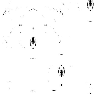 Grunge siyah beyaz desen. Monokrom parçacıkları soyut doku. Çatlakların, sürtünmelerin, çiplerin, lekelerin, mürekkep lekelerinin, çizgilerin geçmişi. Koyu tasarım arka plan yüzeyi.