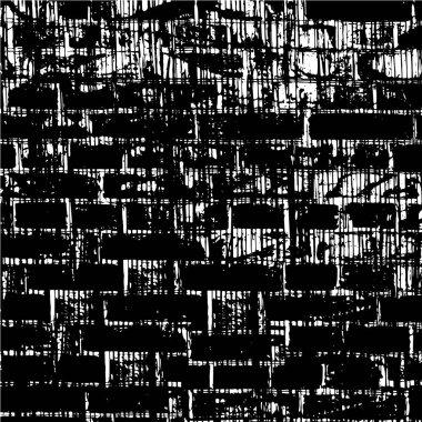 Grunge siyah beyaz desen. Monokrom parçacıkları soyut doku. Çatlakların, sürtünmelerin, çiplerin, lekelerin, mürekkep lekelerinin, çizgilerin geçmişi. Koyu tasarım arka plan yüzeyi.