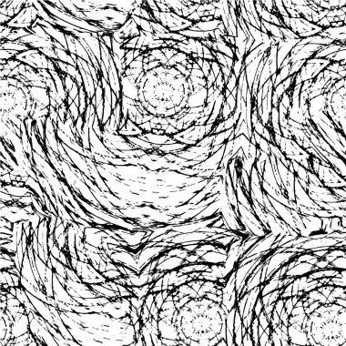 Kopya alanı için soyut arkaplan. siyah ve beyaz lekeler ve lekeler 