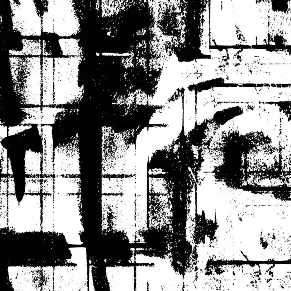 Чорно Білий Дизайн Шпалер Текстурованими Плямами — стоковий вектор
