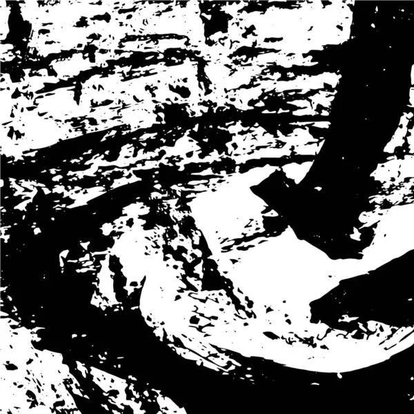 Czarno Biały Szorstki Tapety Grungy Tekstury — Wektor stockowy