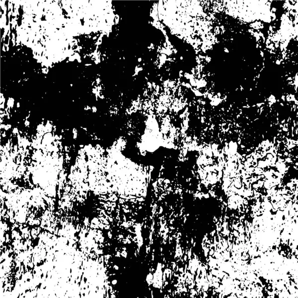 黑白相间 质地粗糙的粗糙墙纸 — 图库矢量图片