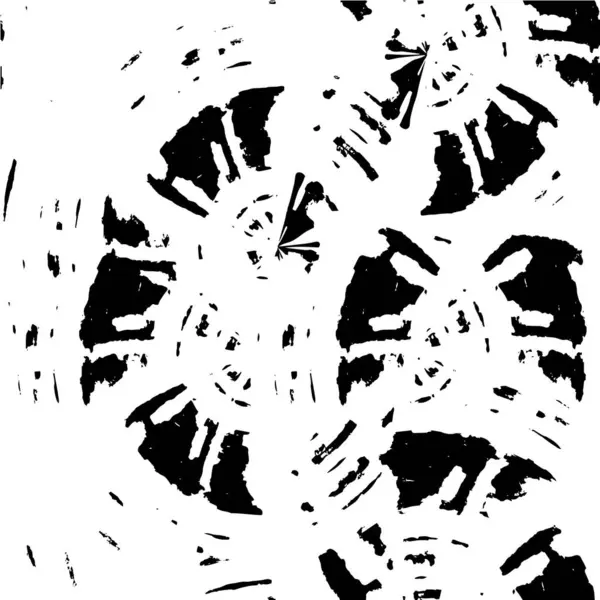 Diseño Patrón Áspero Con Manchas Blanco Negro — Archivo Imágenes Vectoriales