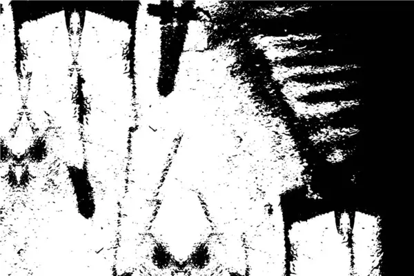 黒と白の荒いパターンが混じったテクスチャ — ストックベクタ