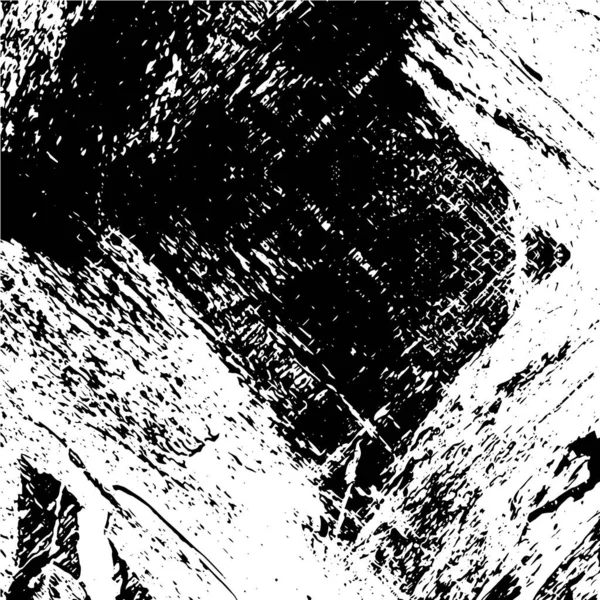 Грубий Плакат Чорно Білими Плямами — стоковий вектор