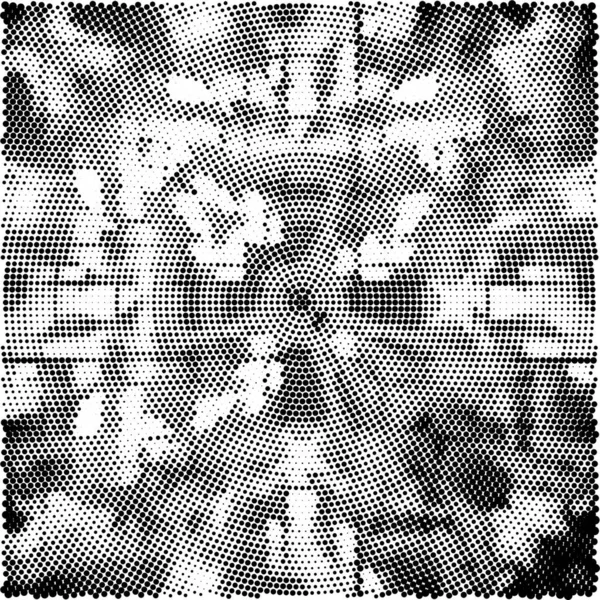 Umělecký Monochromatický Design Grunge Vzor Pro Plakát — Stockový vektor