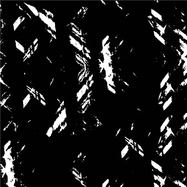 汚れで作られた黒と白の荒いパターン — ストックベクタ