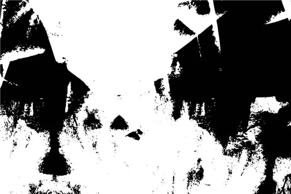 Чорно Білий Візерунок Зроблений Плям — стоковий вектор