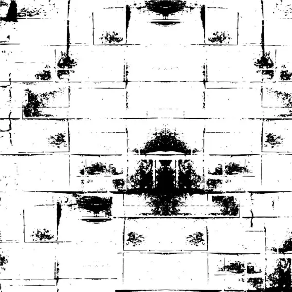 Текстурированные Черно Белый Узор Пятнами — стоковый вектор