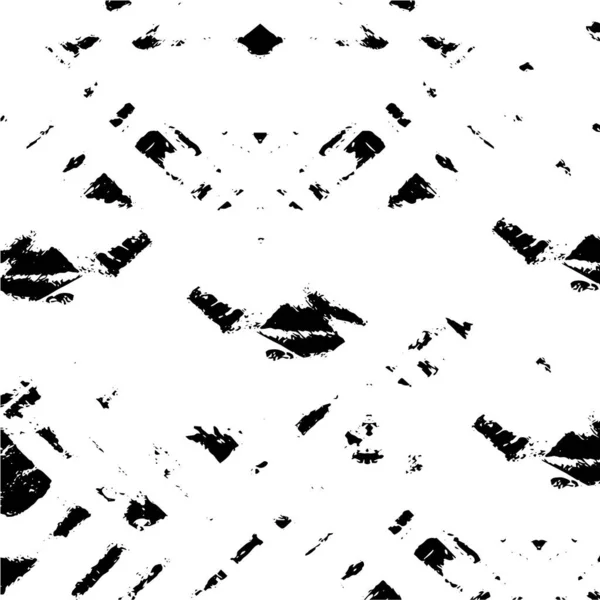 Motif Artistique Monochrome Design Affiche Grunge — Image vectorielle