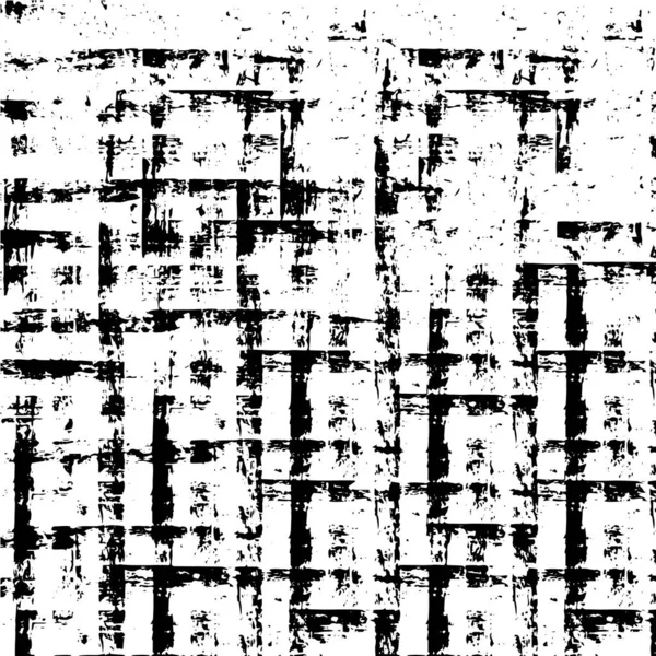 Abstraktní Monochromatické Pozadí Vzorem Design Grunge Plakátu — Stockový vektor