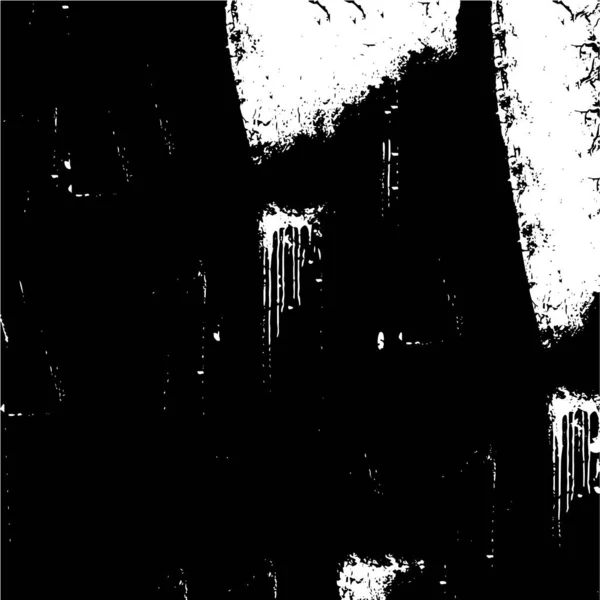 Abstracte Monochrome Achtergrond Met Patroon Grunge Poster Ontwerp — Stockvector