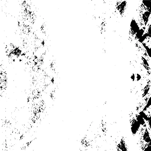 Abstraktes Monochromes Grafikmuster Grunge Poster Design — Stockvektor