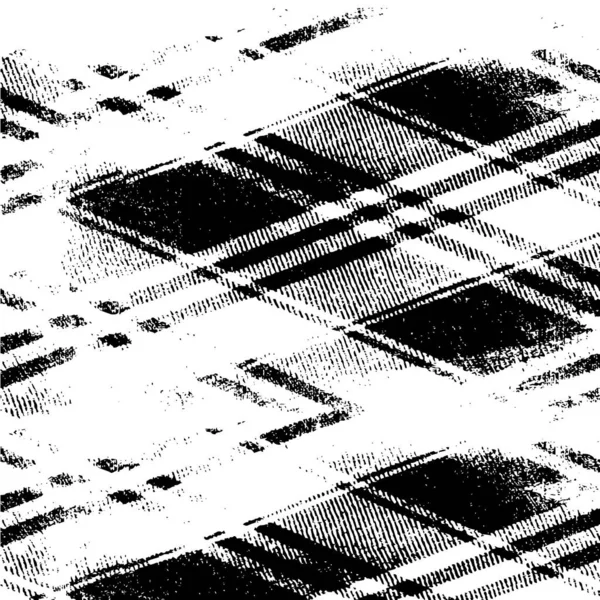 Jednoduchý Černobílý Grafický Design Hlučným Vzorem — Stockový vektor