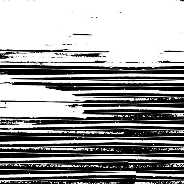 Чорно Білий Графічний Дизайн Брудним Візерунком — стоковий вектор