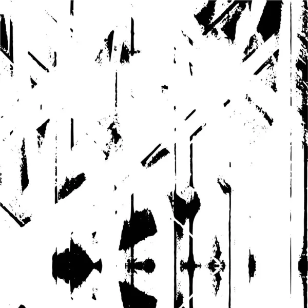 Schwarz Weißes Grafikdesign Mit Chaotischem Muster — Stockvektor