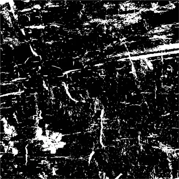 Черно Белый Графический Дизайн Грязным Узором — стоковый вектор