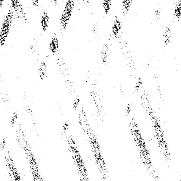 Jednoduchý Texturovaný Černobílý Plakát Ošuntělým Vzorem — Stockový vektor