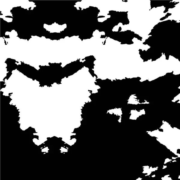 Простий Текстурований Чорно Білий Плакатний Дизайн Шорстким Візерунком — стоковий вектор