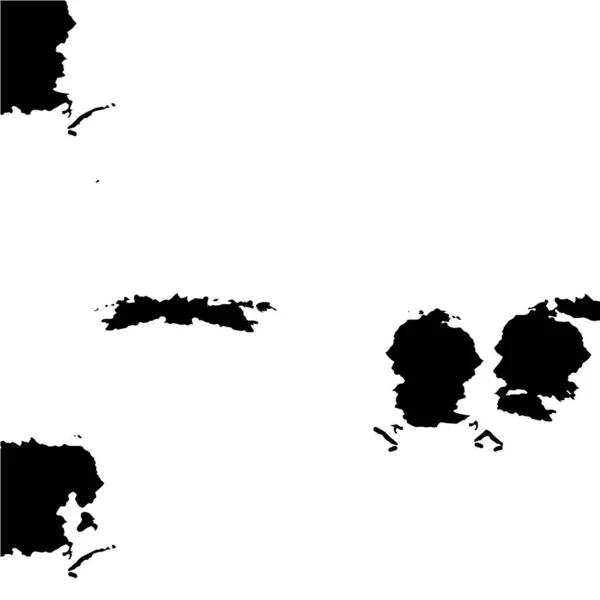 黒と白のモノクロポスターデザインのシャビーパターン — ストックベクタ