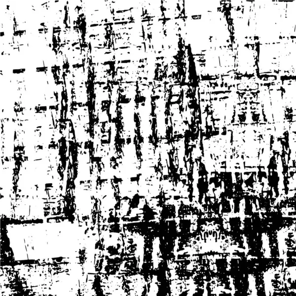 Дизайн Чорно Білого Монохромного Плакату Шорстким Візерунком — стоковий вектор