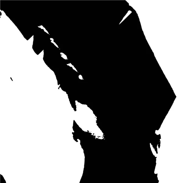 Grungy Disegno Poster Monocromatico Con Modello Shabby — Vettoriale Stock