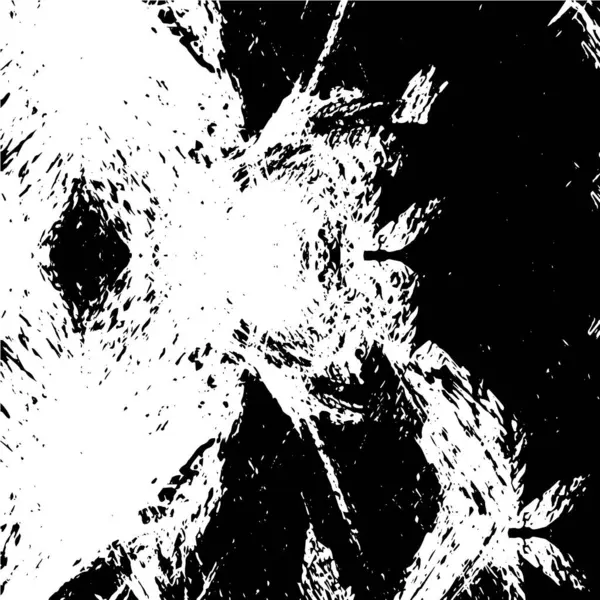 Абстрактный Шаблон Копирования Пространства Черно Белые Грубые Пятна — стоковый вектор