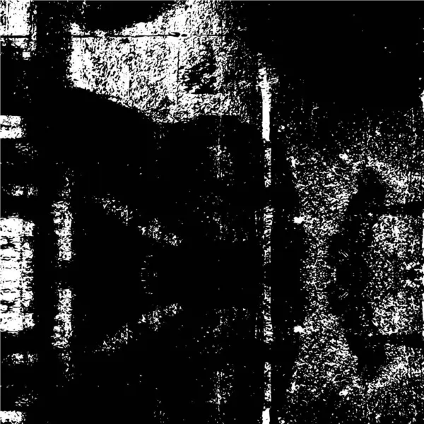 黑色和白色的粗糙污迹 复制空间模板 — 图库矢量图片