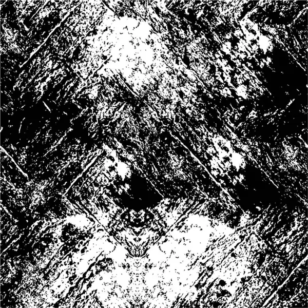 粗野粗野的背景 黑白相间的花纹 — 图库矢量图片