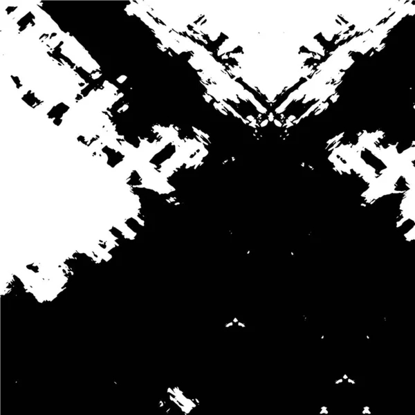 Брудне Покриття Чорно Білими Плямами Абстрактний Фон — стоковий вектор