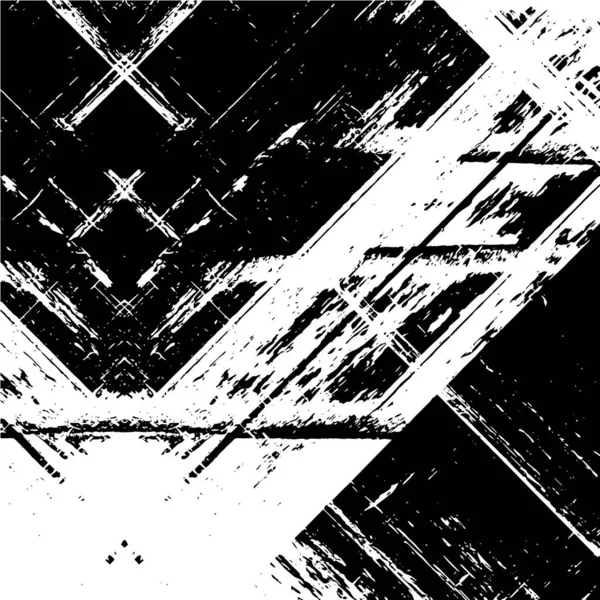 Kirli Siyah Beyaz Lekeli Kapak Posteri Grunge Arkaplan — Stok Vektör