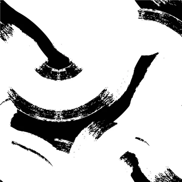 Абстрактна Текстурована Обкладинка Банера Фон Чорно Білих Плям — стоковий вектор