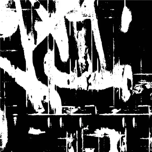 Patrón Abstracto Fondo Grunge Pintado Blanco Negro Con Textura — Archivo Imágenes Vectoriales
