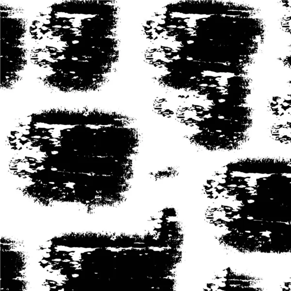 Verstörter Hintergrund Schwarz Weiße Textur Mit Kratzern Und Linien — Stockvektor