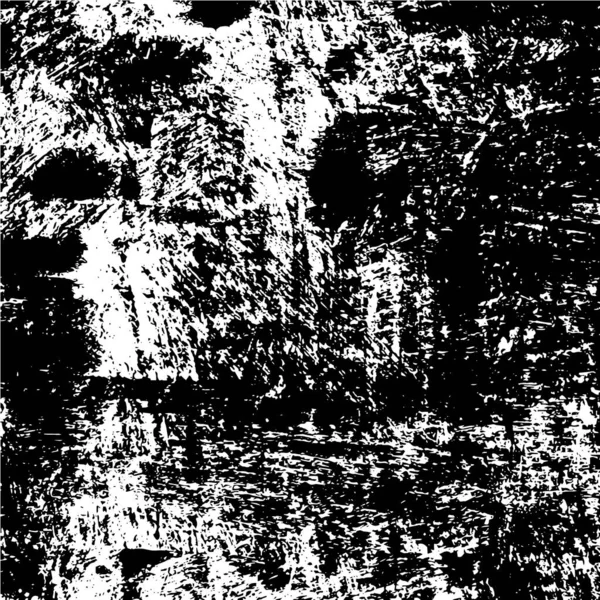 悲哀的背景 黑白相间的纹理 带有划痕和线条 — 图库矢量图片