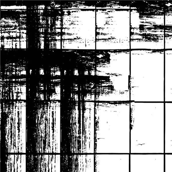 Grungy Hrubý Plakát Černými Bílými Skvrnami — Stockový vektor