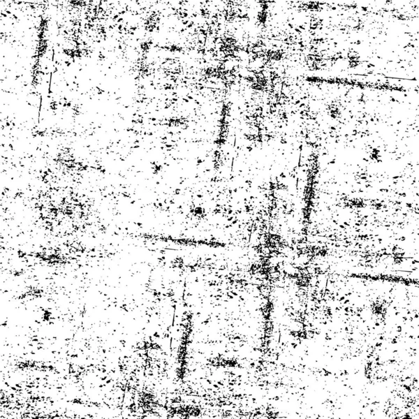 Conception Papier Peint Salissant Avec Motif Noir Blanc — Image vectorielle