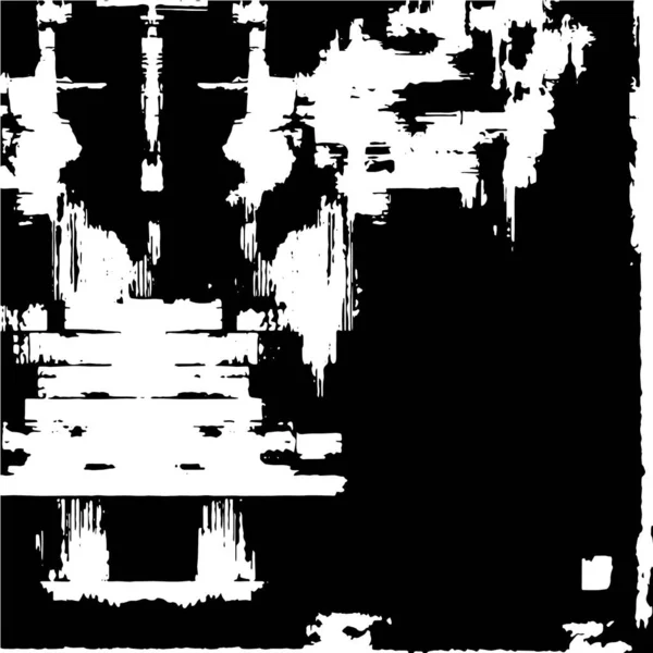 Беспорядочный Дизайн Обоев Черно Белым Узором — стоковый вектор