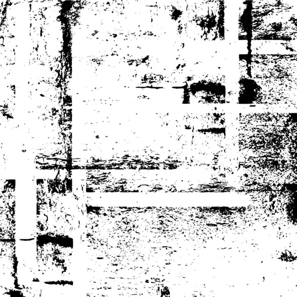Abstraktní Černobílé Malované Grunge Pozadí Vzor Texturou — Stockový vektor