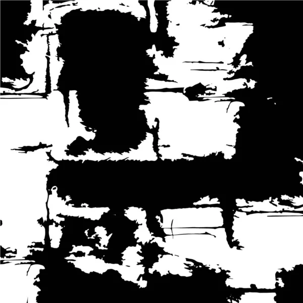 Patrón Abstracto Fondo Grunge Pintado Blanco Negro Con Textura — Archivo Imágenes Vectoriales