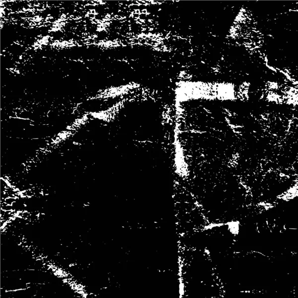 Абстрактний Чорно Білий Пофарбований Гранжевий Фон Текстурою — стоковий вектор
