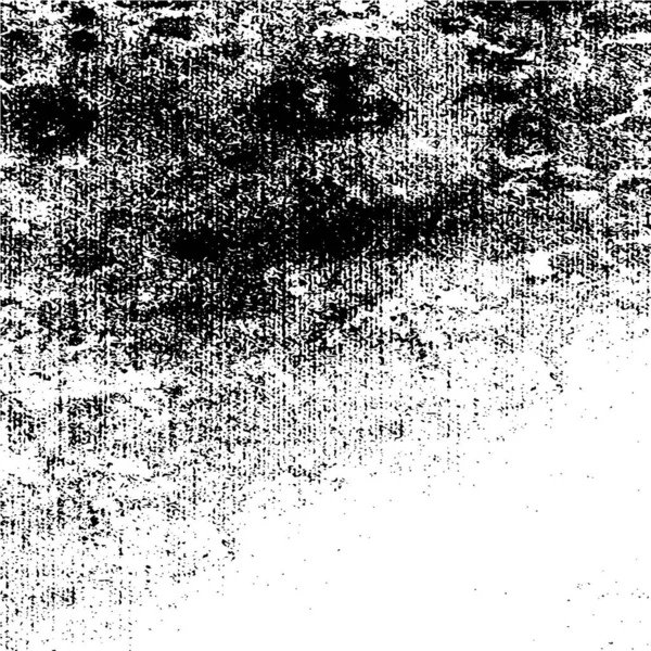 Grunge Patrón Blanco Negro Partículas Monocromáticas Textura Abstracta Antecedentes Grietas — Vector de stock