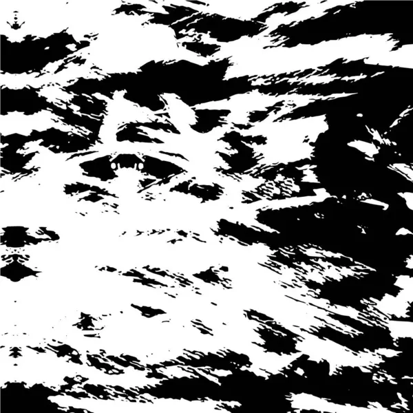 抽象的な壁紙が付いている荒く 乱雑な黒く 白いスプラッター — ストックベクタ