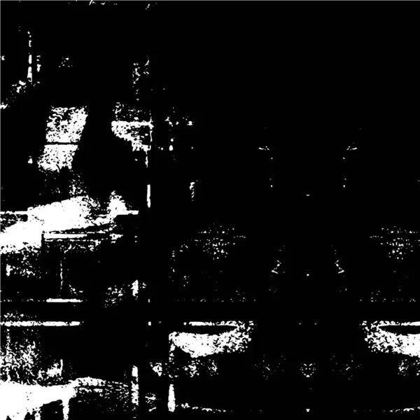 Détresse Saleté Éclaboussures Taches Noires Blanches Papier Peint Abstrait — Image vectorielle