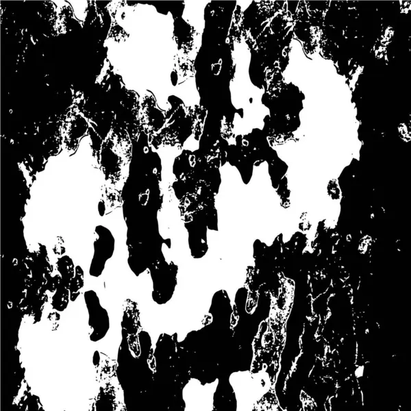 Manchas Salpicaduras Desordenadas Blanco Negro — Vector de stock