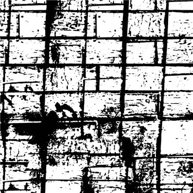 Kopyalama alanı için soyut şablon. Pis siyah beyaz lekeler ve lekeler 