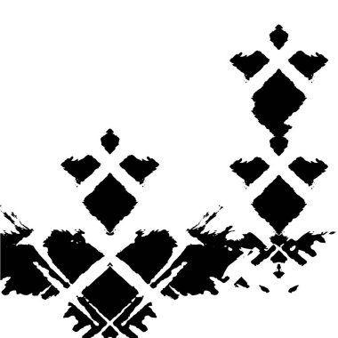 Kirli arka plan ve çatlaklar. Duvar kağıdına siyah ve beyaz damlalar