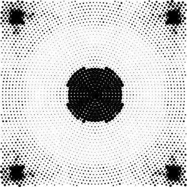 Siyah ve beyaz tanecikli hasarlı bir arka plan. sıkıntılı duvar kağıdı