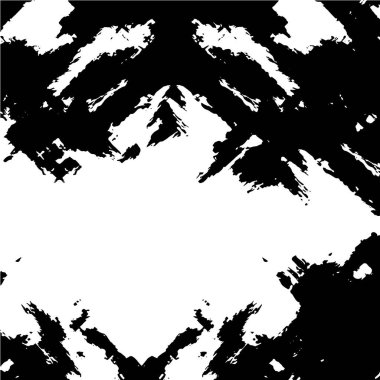 Siyah ve beyazla kaplanmış sıkıntılar.